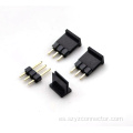 Encabezado de pin de 2.54 mm solo fila recta 3p